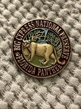 Big Cypress National Preserve Florida Panther Pin